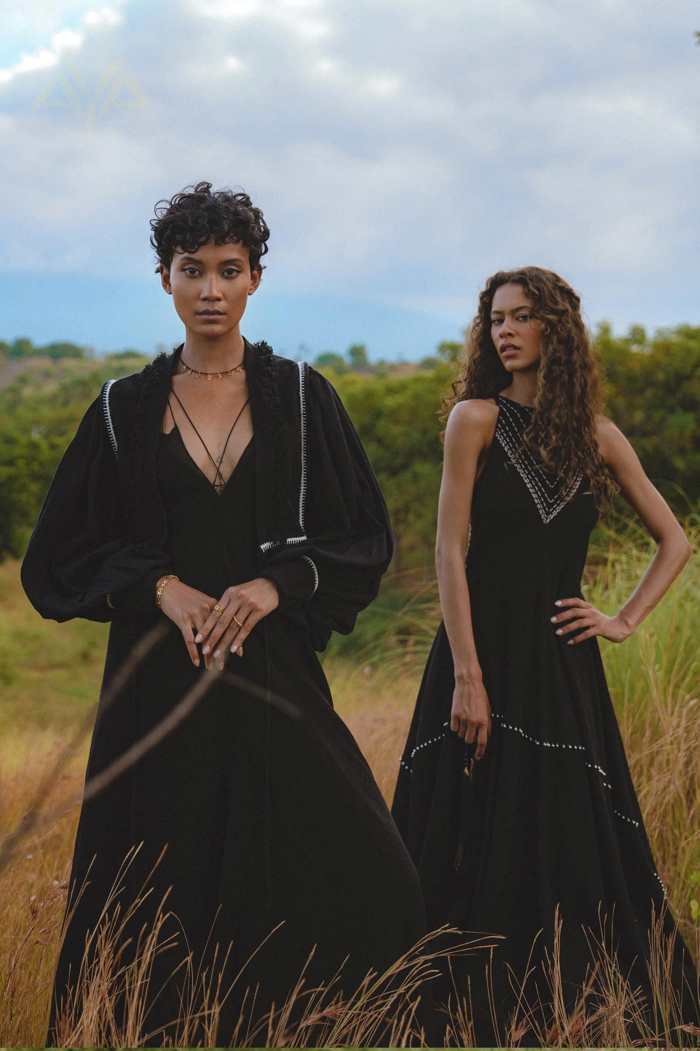 Black Bhakti Dress •  Boho Ring Bells Dress • Minimalist Cocktail Dress • Handmade dress - Image 7