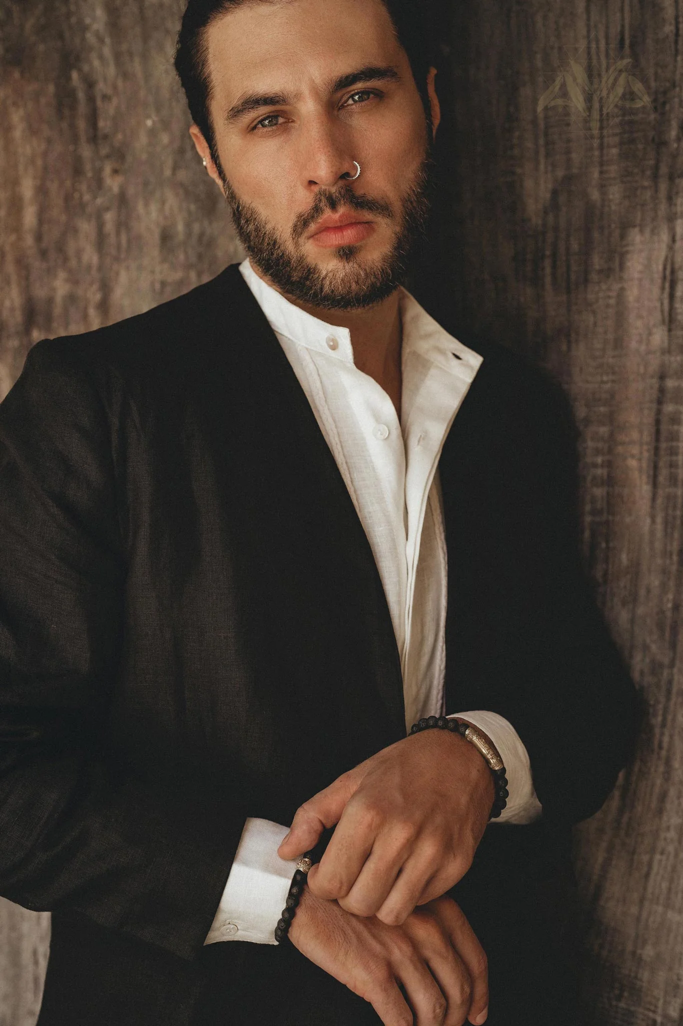 Men's Fine Linen Blazer Jacket | Botanically Dyed Organic Boho Suit Coat - Image 2