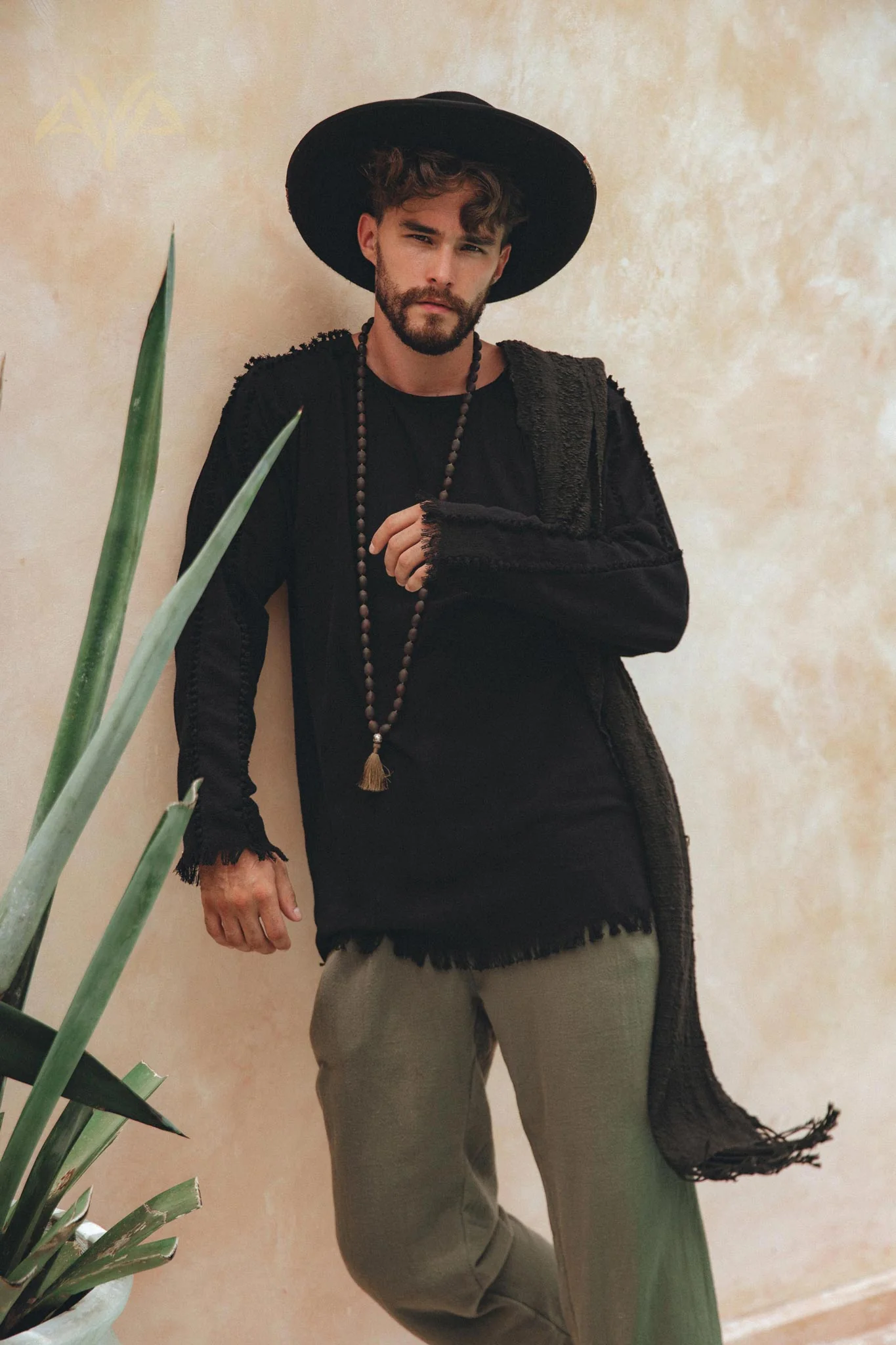 Black Long Sleeve Sweatshirt for Men - Image 4