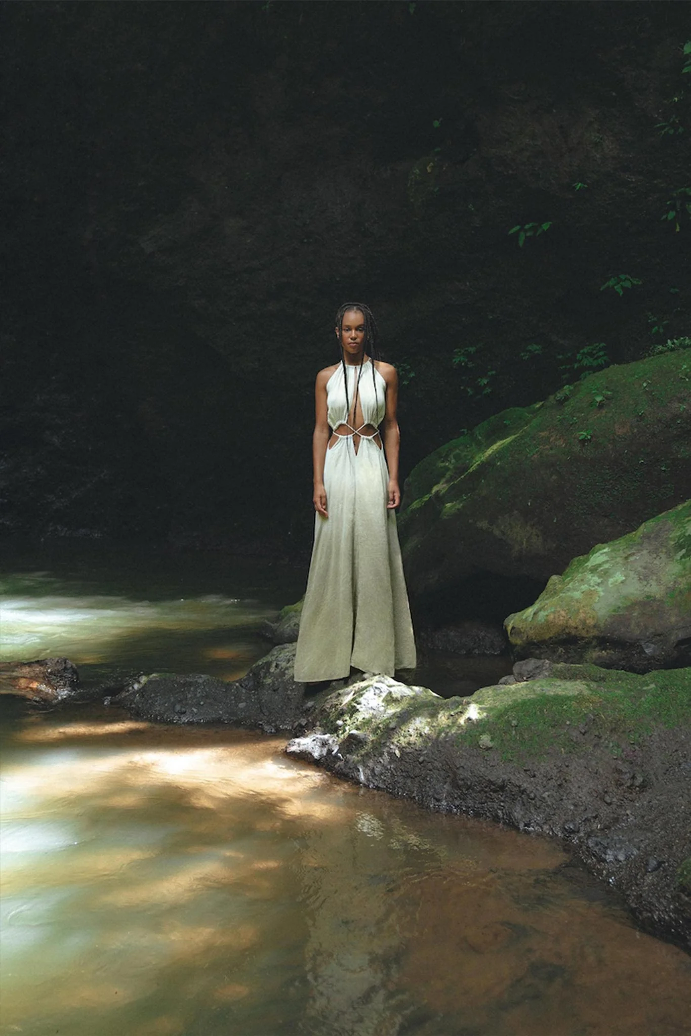 Boho Bridesmaid Dress for Women • Open Back Sides Belly Dress - Image 8