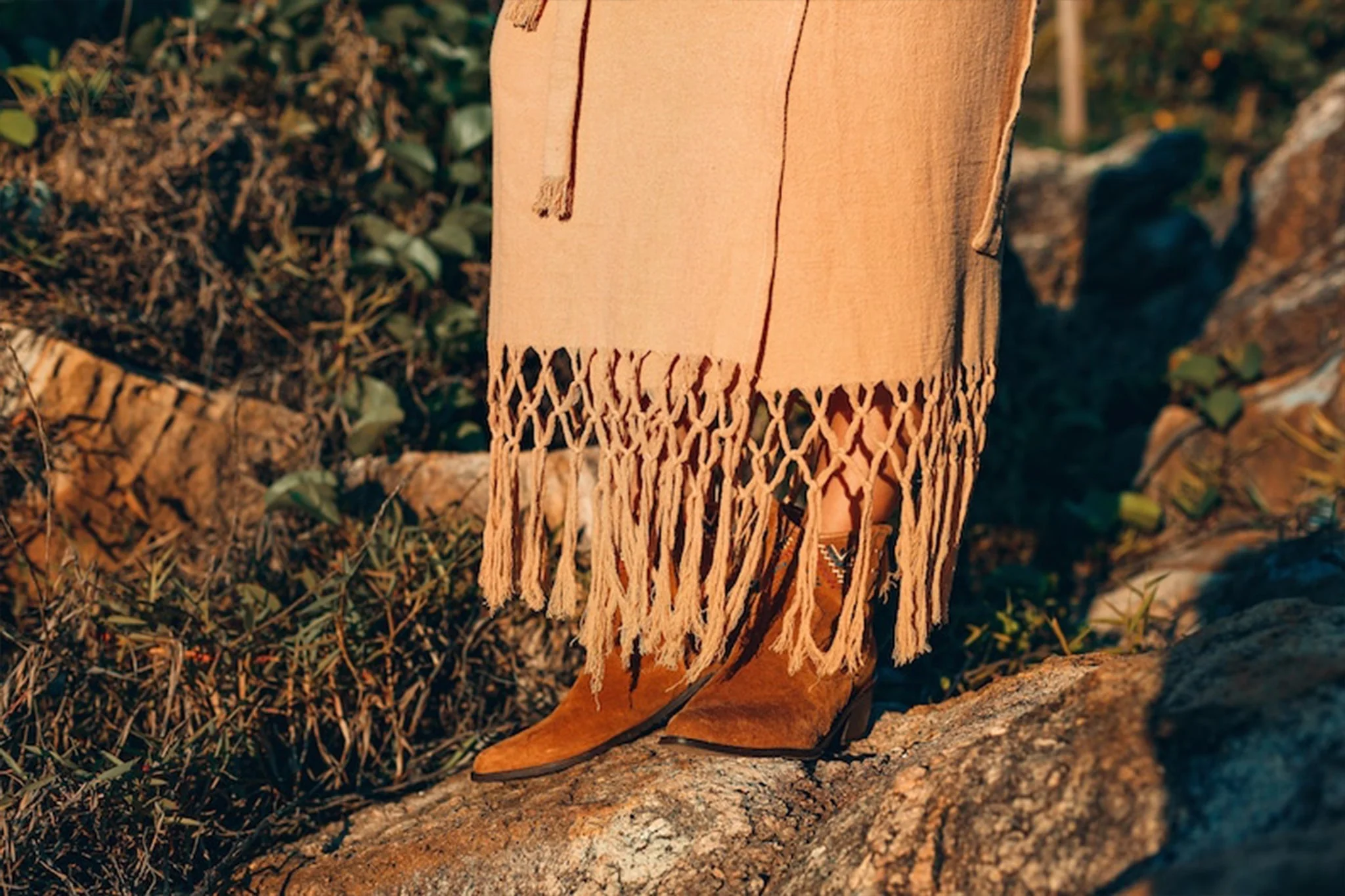 Boho Maxi Skirt • Long Cotton Skirt • Bohemian Skirt • Goddess Skirt - Image 9