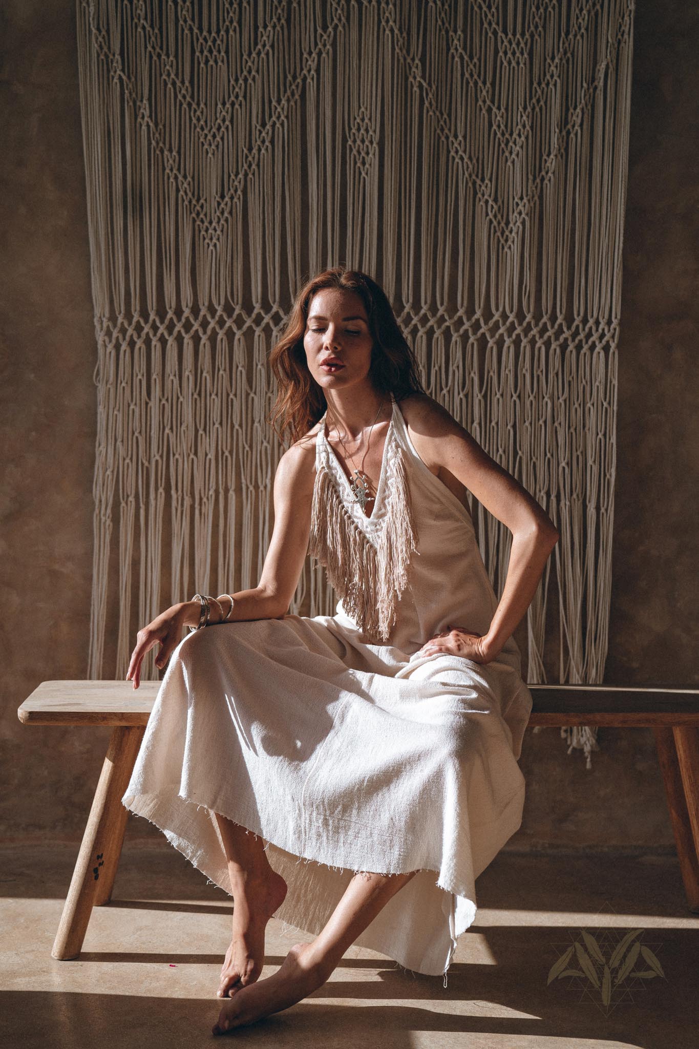 Boho Wedding Dress • Simple Wedding Dress • Off-White Boho Dress - Image 7