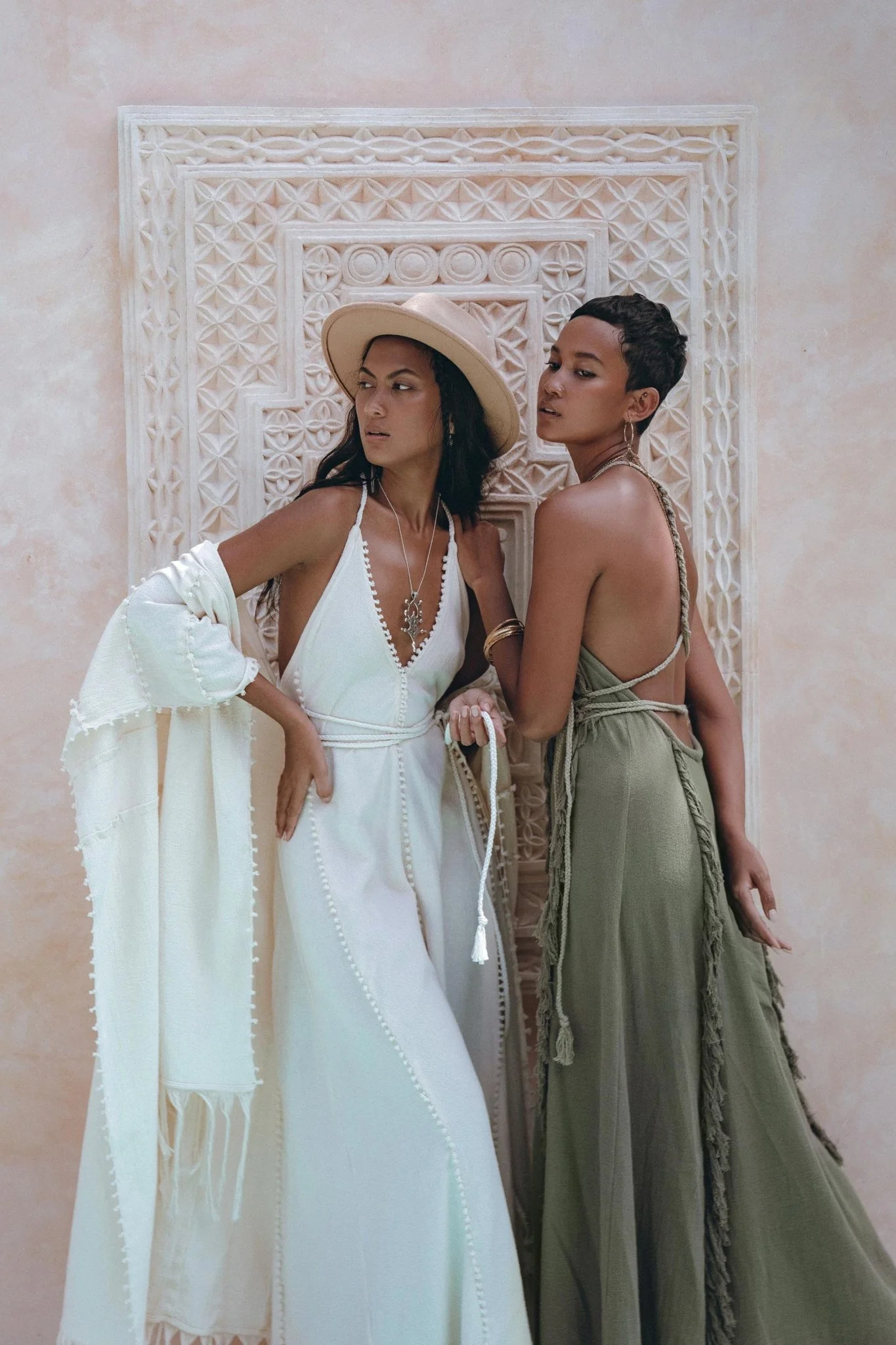 Bridal Poncho Robe • Boho Cape for Women • Bohemian Kimono Overcoat - Image 11