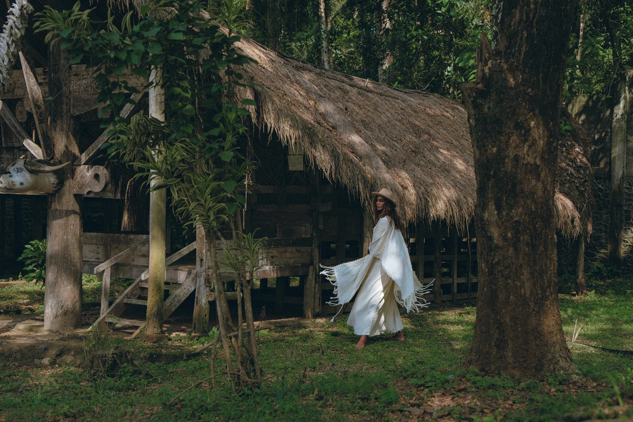 Bridal Poncho Robe • Boho Cape for Women • Bohemian Kimono Overcoat - Image 8