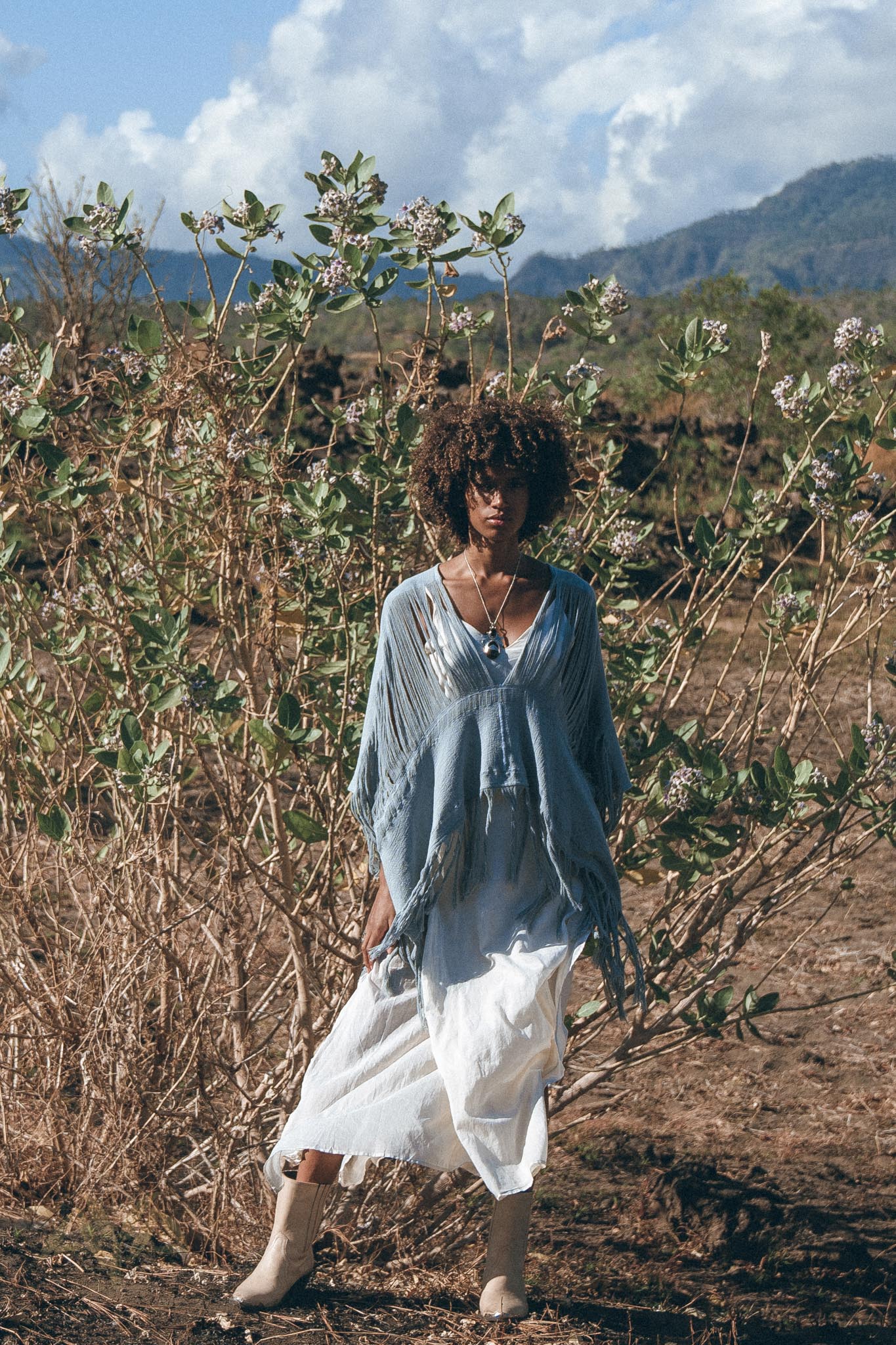 Hand Loomed Cotton Blouse • Boho Top Women • See Through Bohemian Top - Image 8