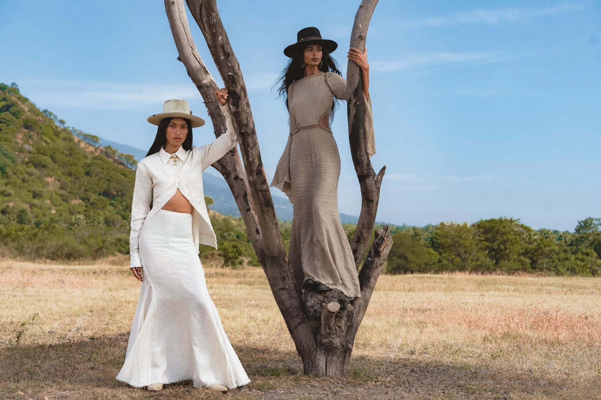 Mandara Dress in Light Sage — Sustainable Linen Open Back Macrame Dress - Image 7