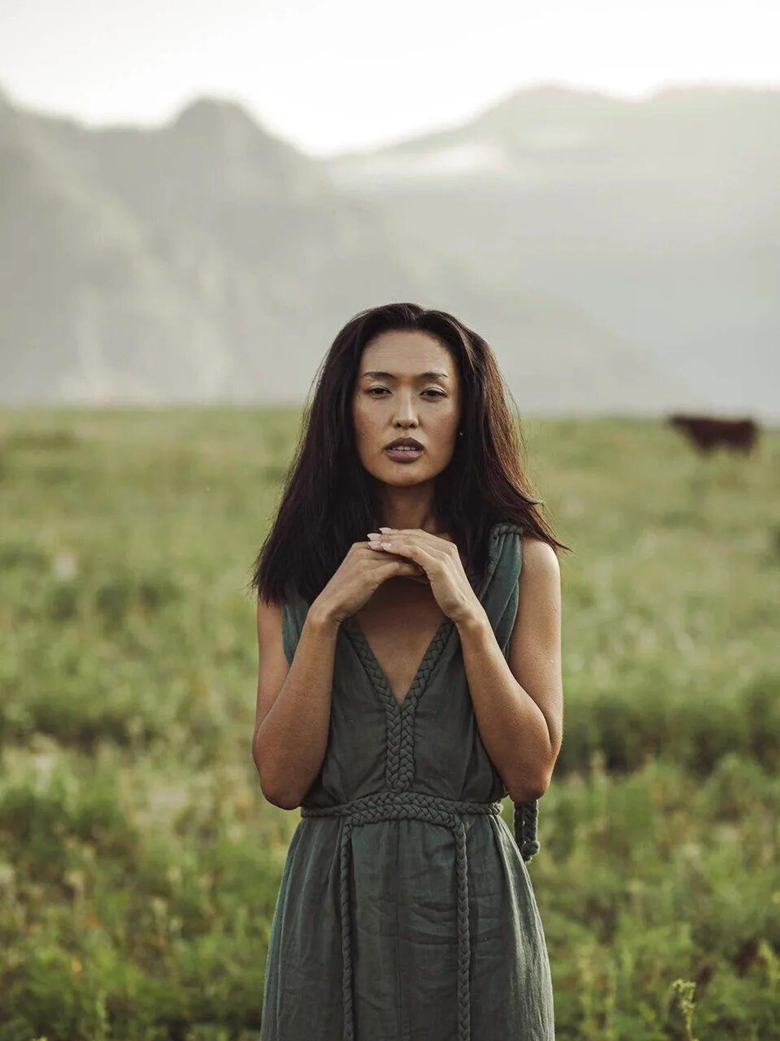 Green Nomad Spirit Dress (Adjustable size, multiway dress) - Image 7