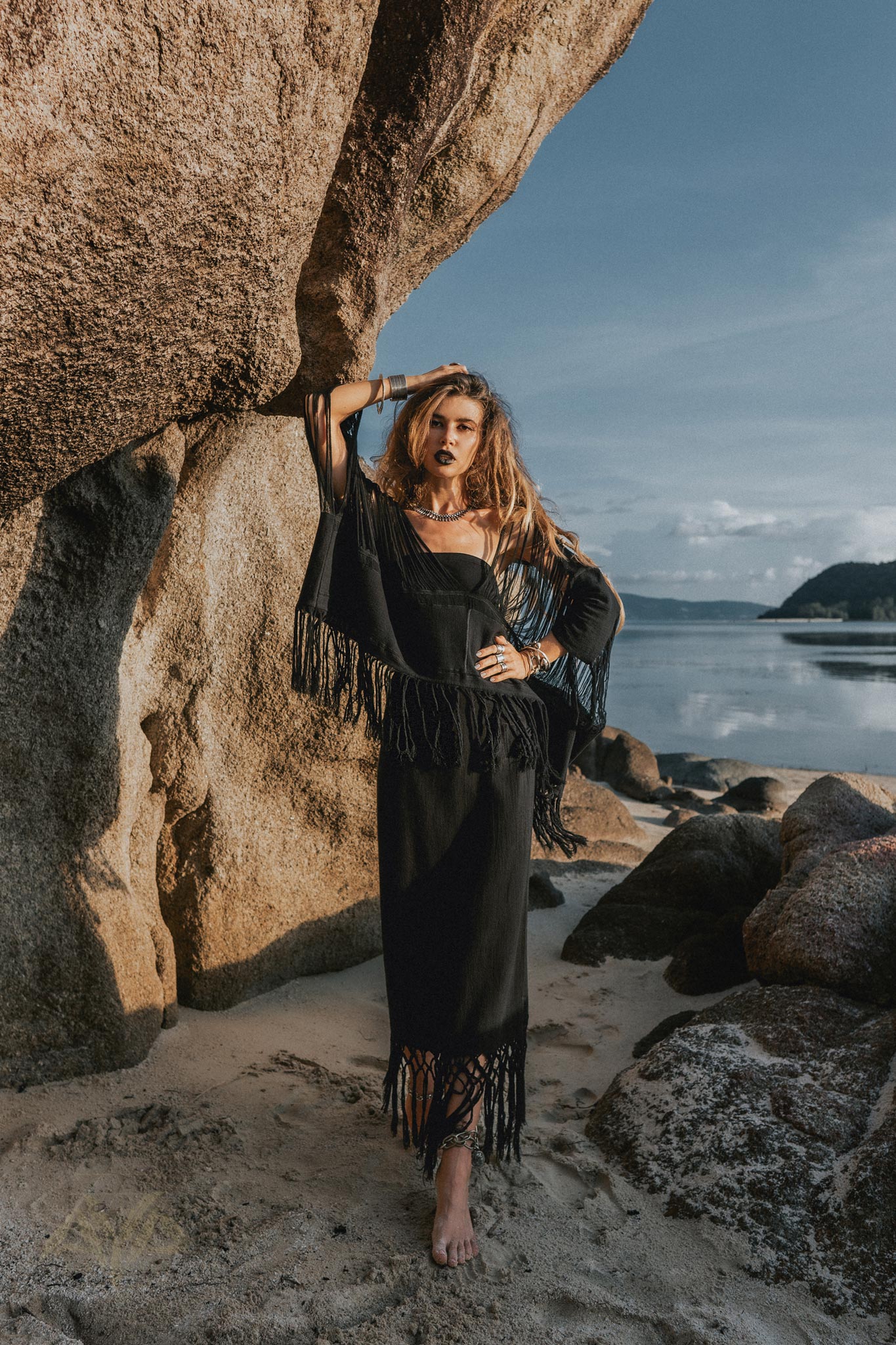 Wrap Maxi Skirt • Boho Maxi Skirt • Wrap Around Skirt - Image 2