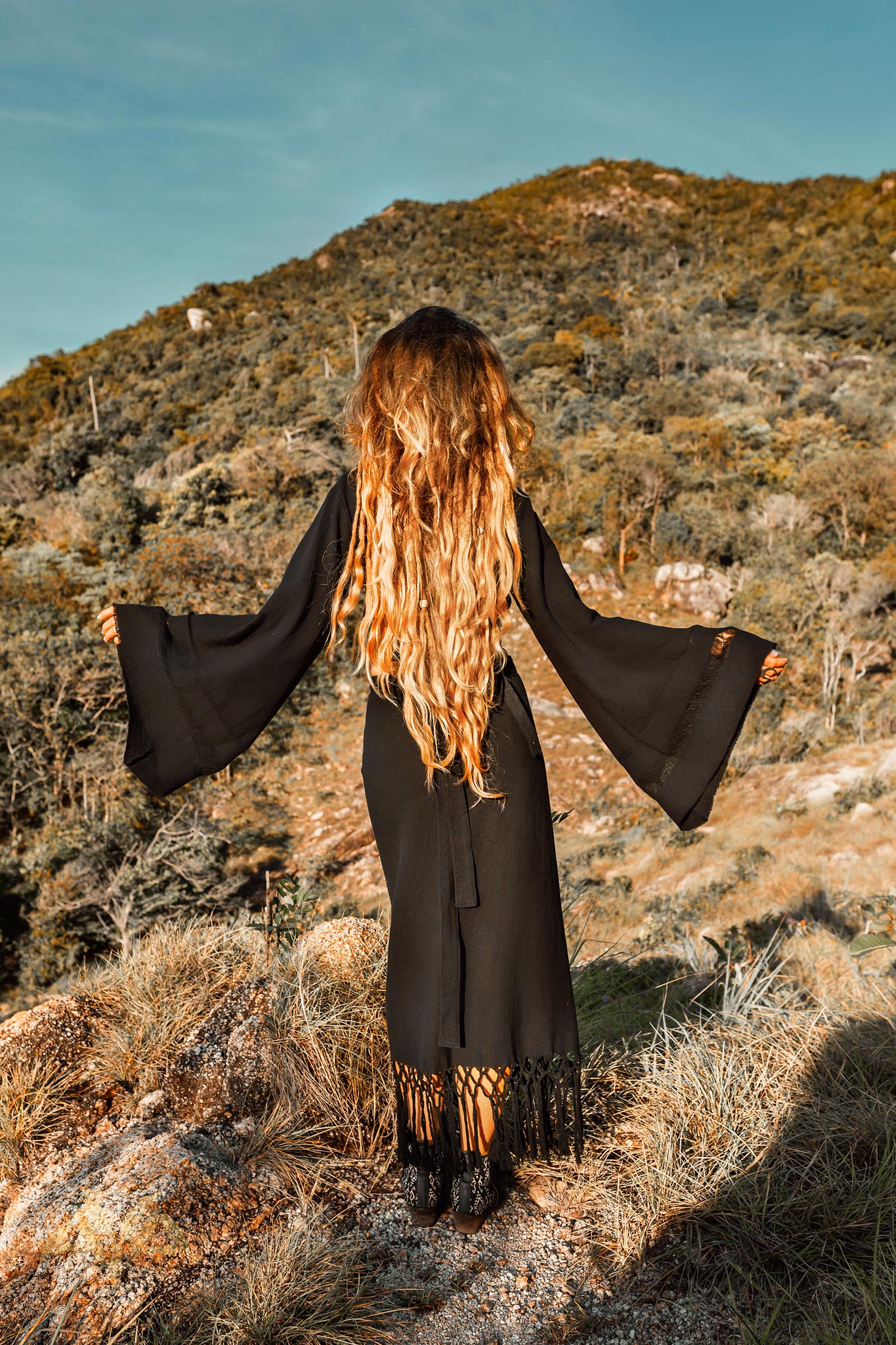 Wrap Maxi Skirt • Boho Maxi Skirt • Wrap Around Skirt - Image 5