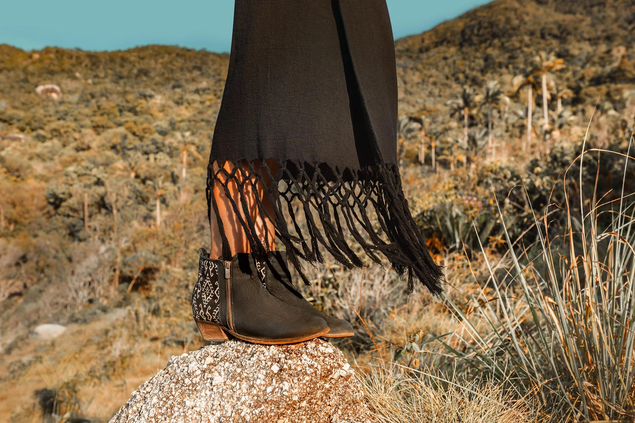 Wrap Maxi Skirt • Boho Maxi Skirt • Wrap Around Skirt - Image 9