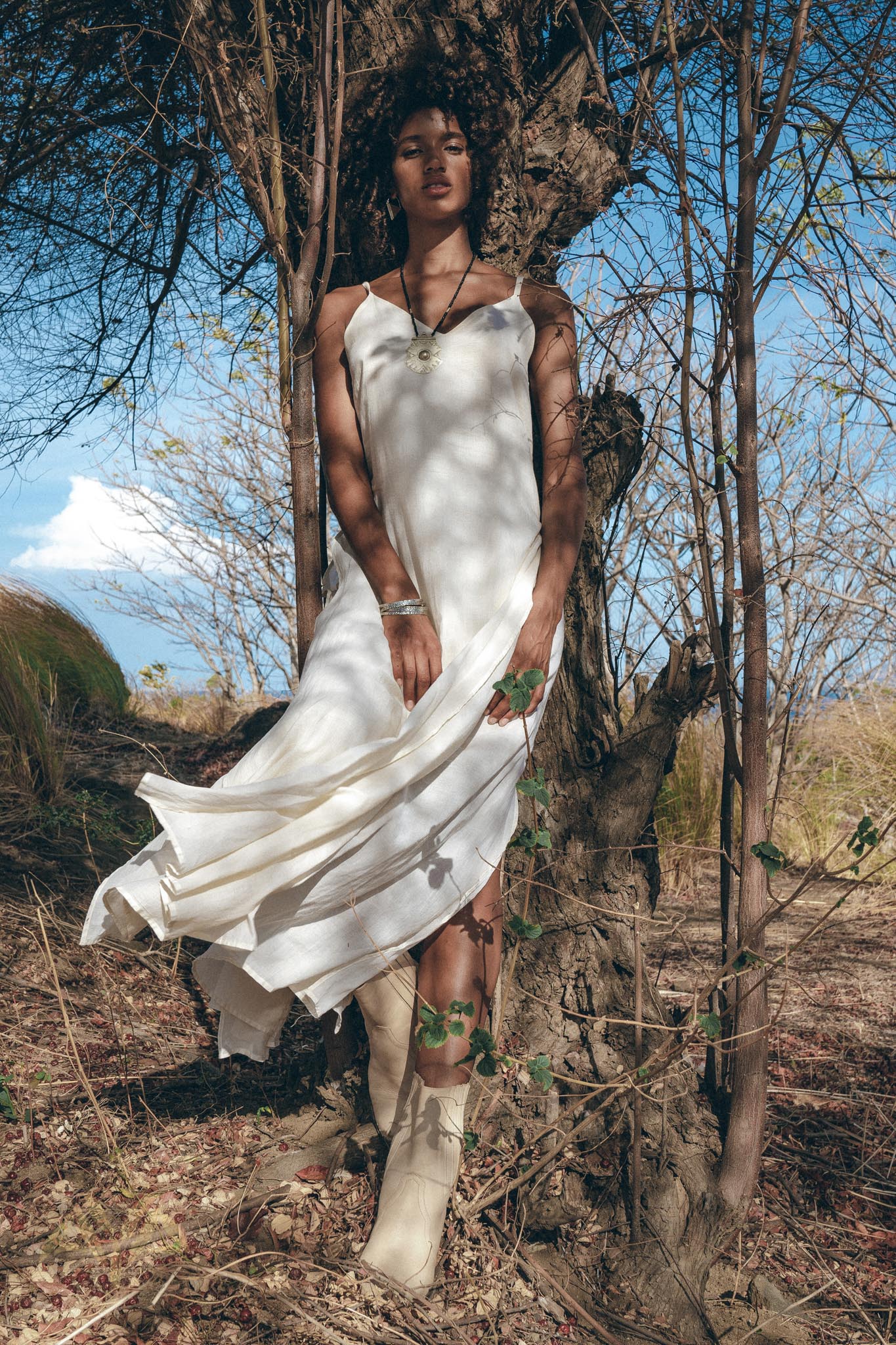 Boho Dress • Goddess Dress • Bohemian Tribal Dress • Long Maxi Dress - Image 9