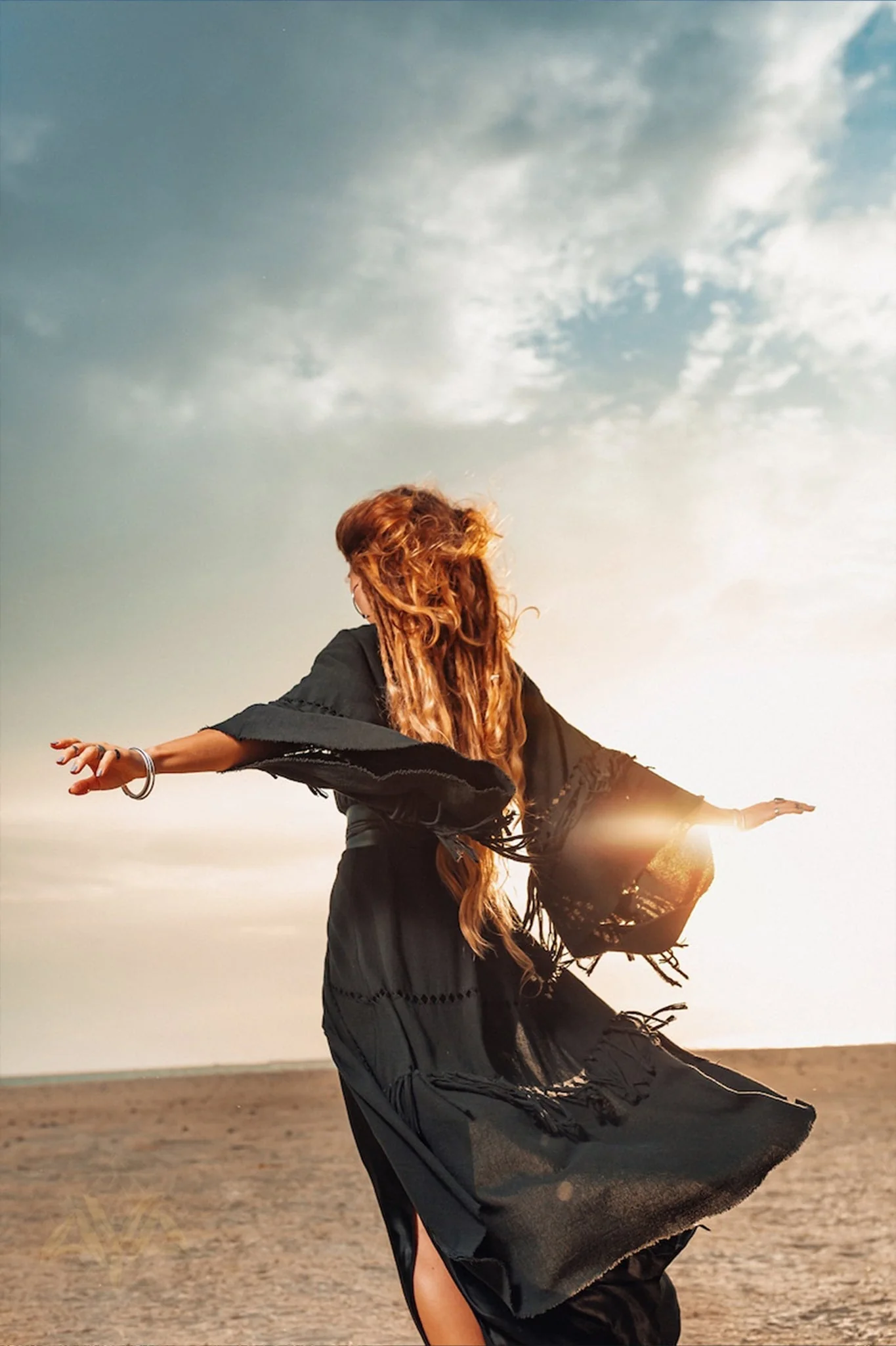 Boho Kimono Cover Up • Wide Sleeve Cardigan Mantle • Cape for Women - Image 10