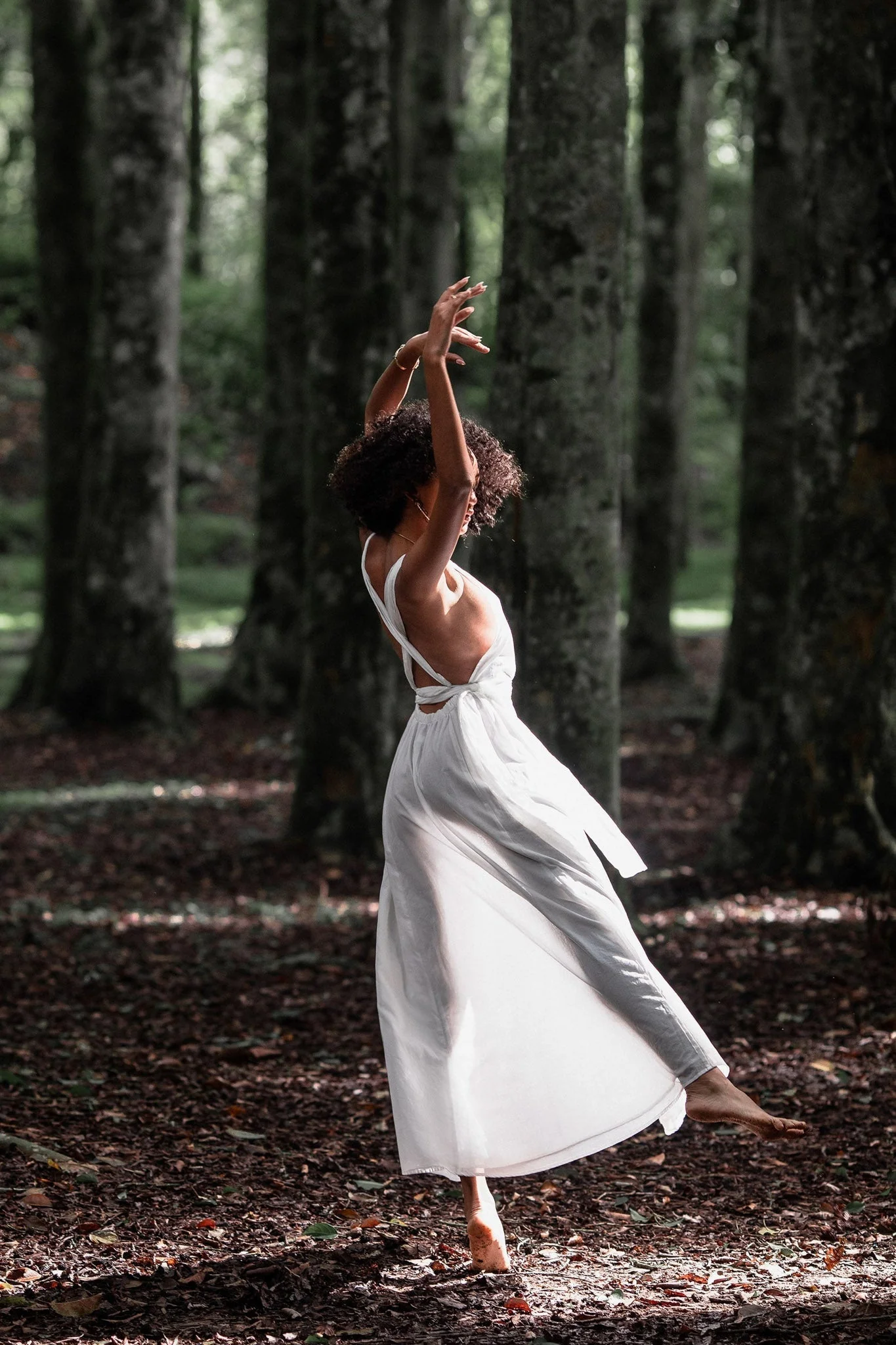 Boho Wedding Dress • Bohemian Goddess Long Maxi Dress - Image 6