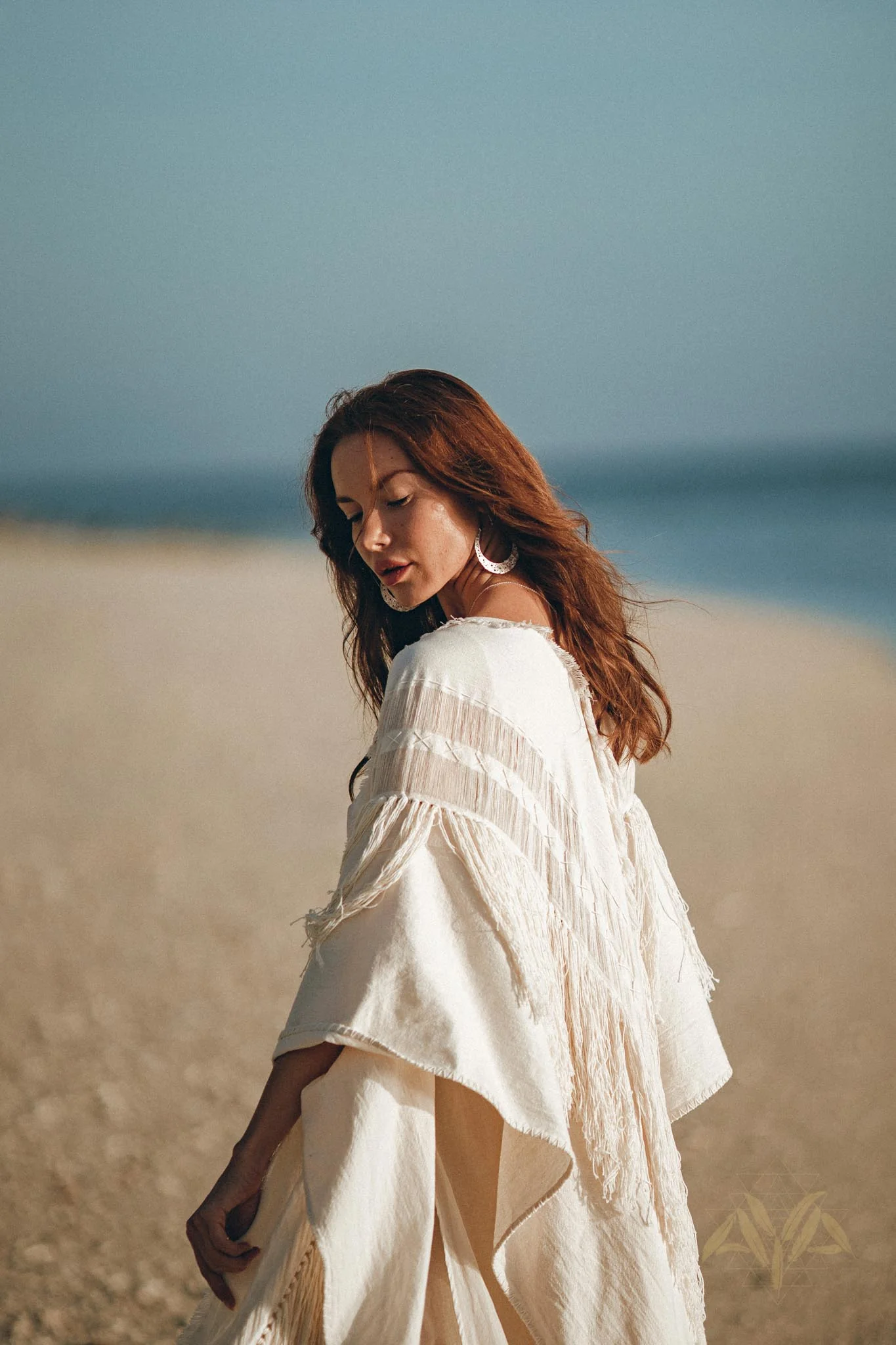 Bridal Boho Cape Poncho Hand-loomed - Image 4