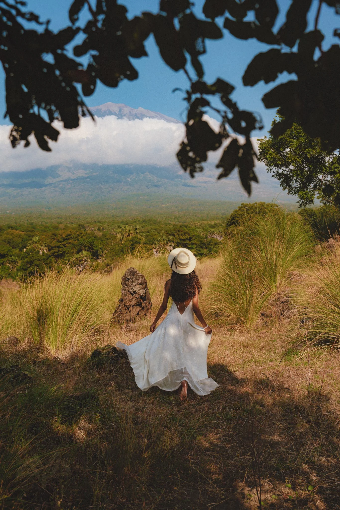 Off White Padma Dress • Linen Cotton Wedding Dress • Boho Beach Dress - Image 8